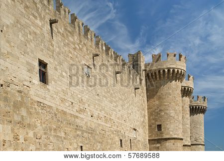 Rhodes Medieval Knights Castle (Palace), Greece