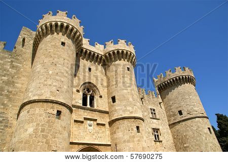 Rhodes Medieval Knights Castle (Palace), Greece