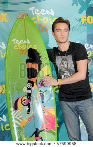 Ed Westwick in the press room at Teen Choice Awards 2009. Gibson Amphitheatre, Universal City, CA. 08-09-09