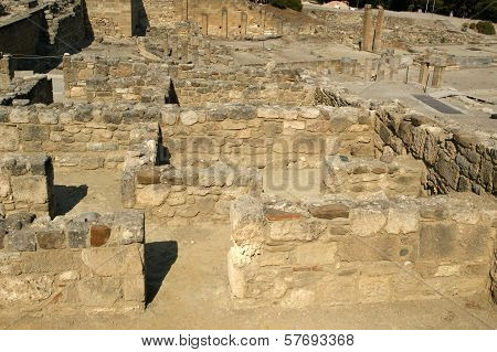 Ancient ruins of Kamiros, Rhodes - Greece