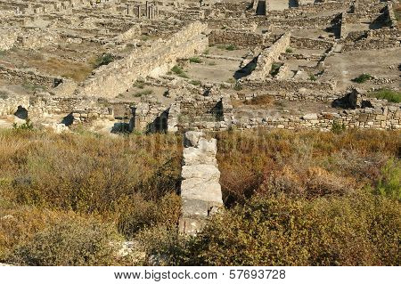 Ancient ruins of Kamiros, Rhodes - Greece