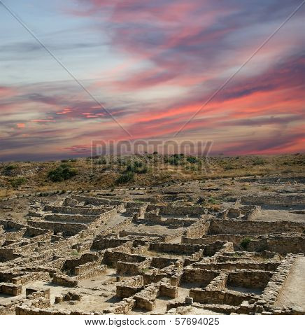 Ancient ruins of Kamiros, Rhodes - Greece