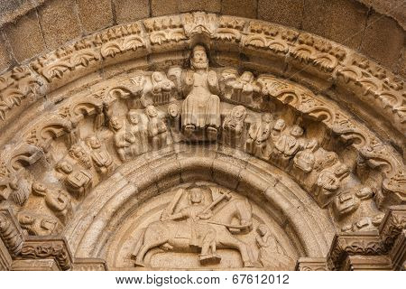 Romanesque Archivolts And Tympanum