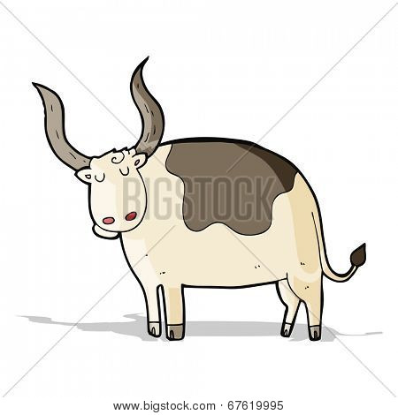 cartoon ox