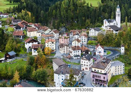 Tiefencastel, canton Graubunden, Switzerland