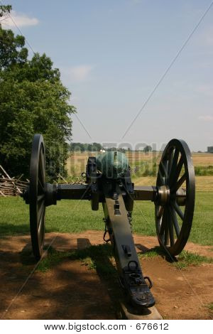 Cannon bei Gettysburg