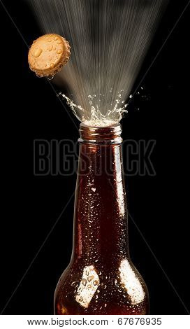 Beer Bottle Popping.