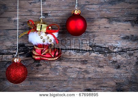 Santa Claus Winter Background