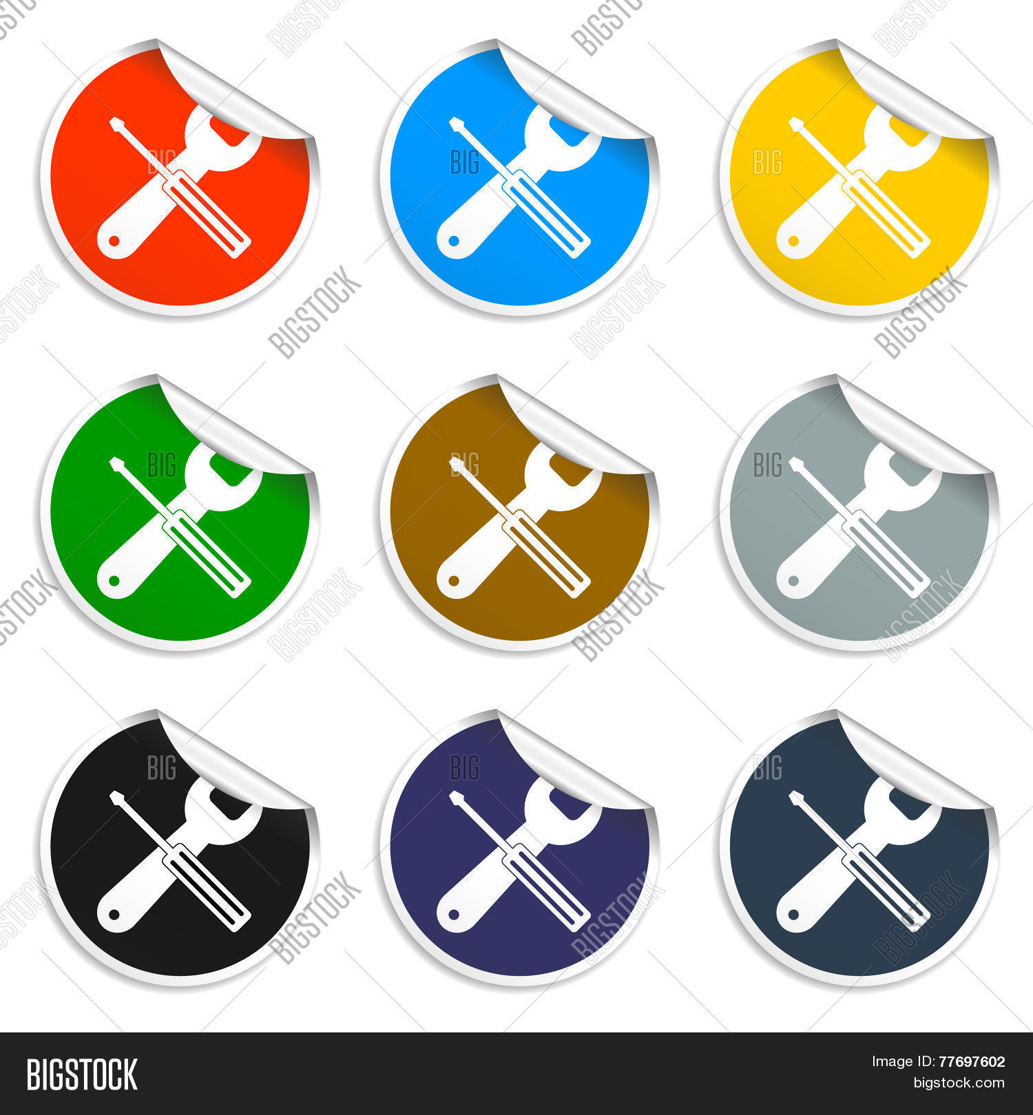 Repair Icon. Service Vector & Photo (Free Trial) | Bigstock