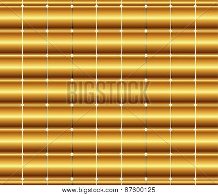 Vector gold background with stripes