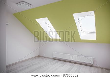 Empty Attic Room