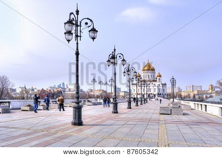 View Of The Cathedral Of Christ The Savior