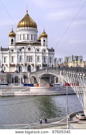 View Of The Cathedral Of Christ The Savior