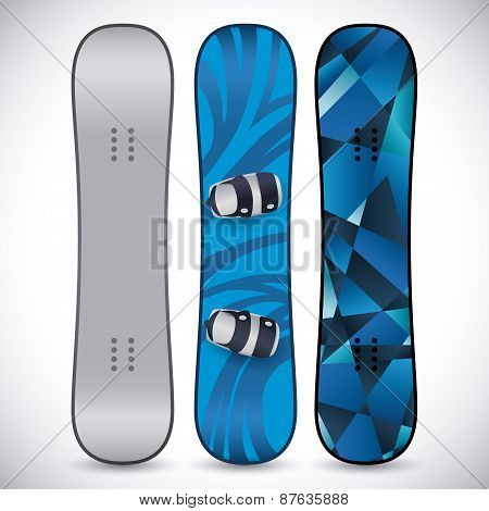 Snowboarding design, vector illustration.