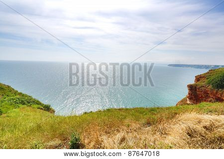 Bulgaria, Black Sea. Coastal Landscape. Kaliakra Headland