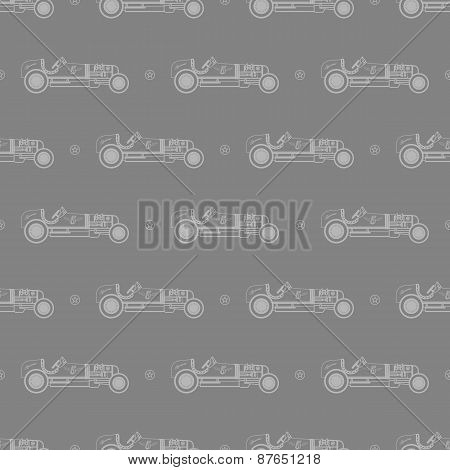retro car pattern