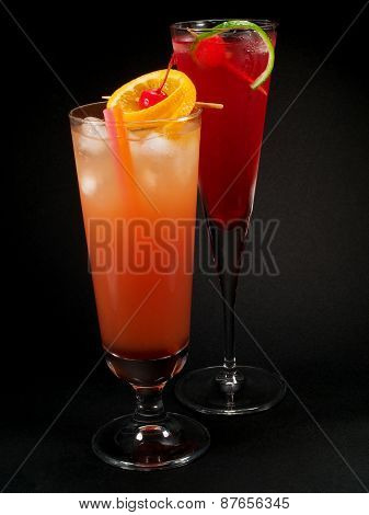 Cocktails Collection - Sex On The Beach And Cherry Vodka