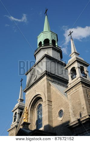 The Chapel Notre Dame De Bon Secours In Montreal