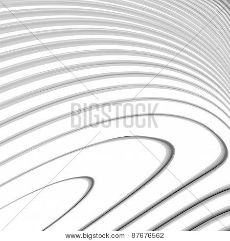Design Monochrome Waving Lines Background