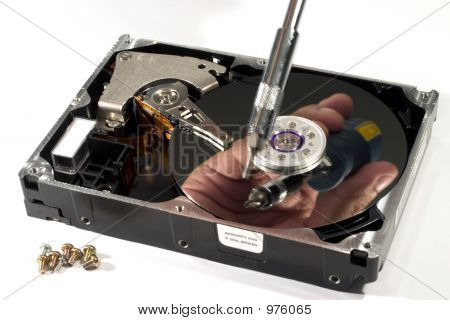 Om fastsættelse af harddisk