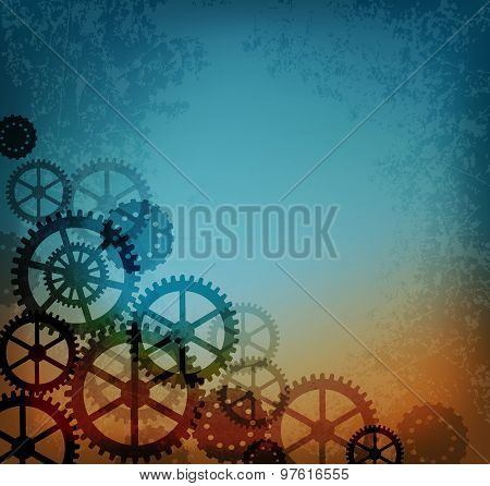 Abstract Industrial Background