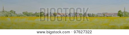 Hemmingford water meadow and St Ives