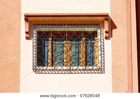 Window In Morocco Africa And Old Construction Wal Brick Historical