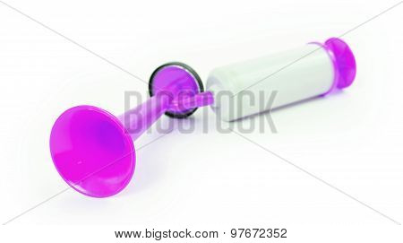 Manual Air Horn Isolated