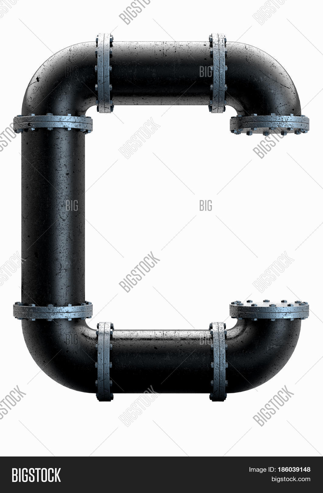 Pvc Pipe Letter Image & Photo (Free Trial) Bigstock