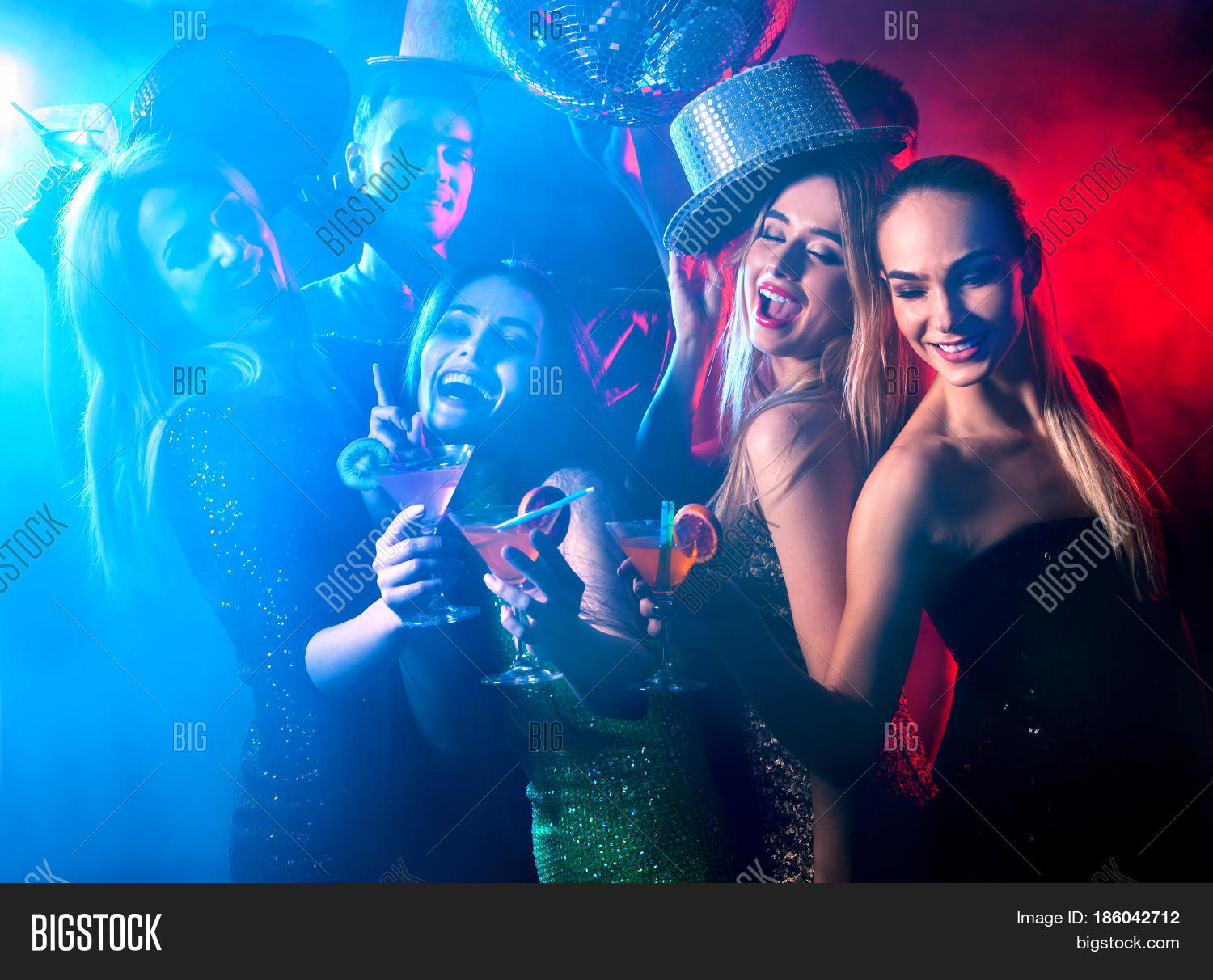 Imagen Y Foto Dance Party Group Prueba Gratis Bigstock