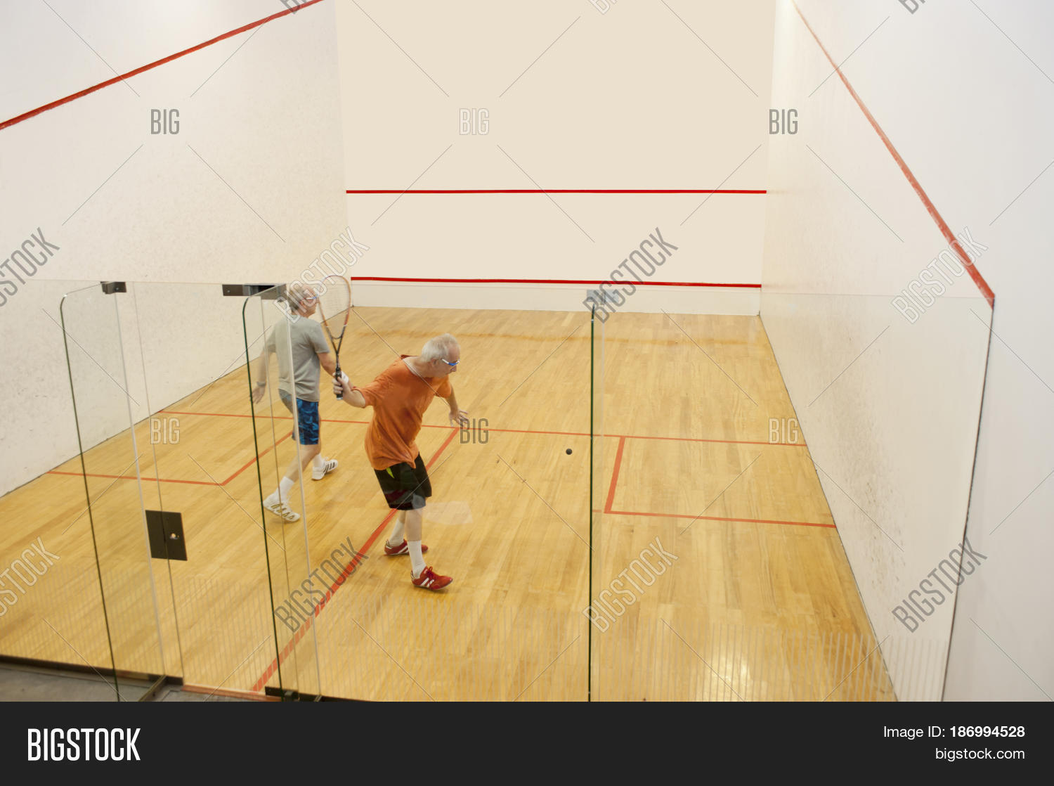 Hispanic Men Playing Racquetball Image & Photo Bigstock