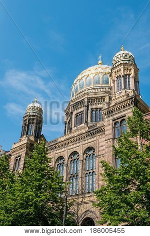 The Neue Synagoge (