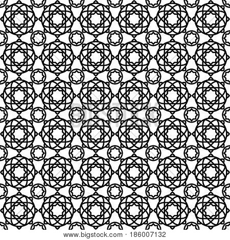 seamless islamic pattern and background vector illustration