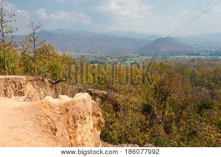 Pai Canyon In North Thailand