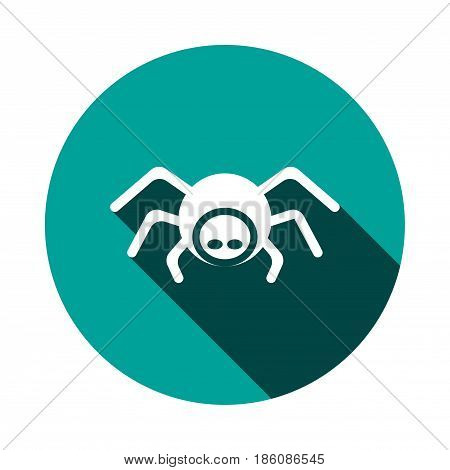 spider icon stock vector illustration flat design