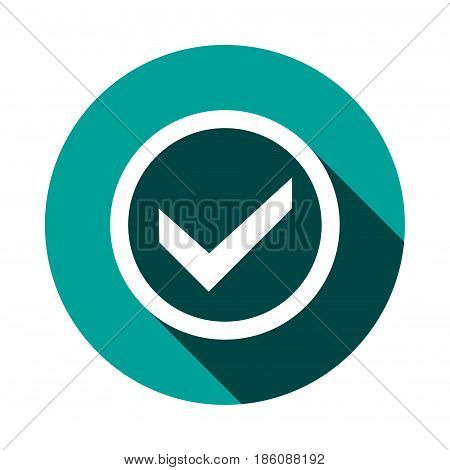 check icon stock vector illustration flat design