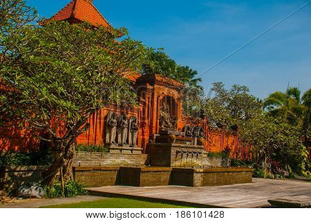 Beautiful Balinese Building Tanjung Benoa. Nusa Dua, Bali
