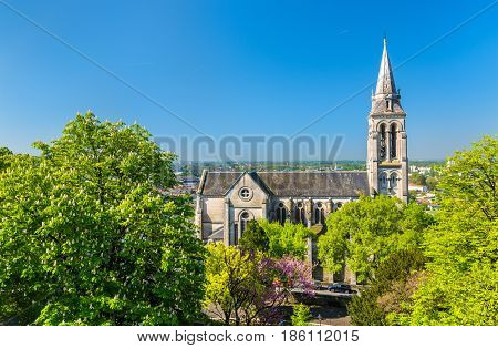 Saint Ausone Church in Angouleme - France, Charente