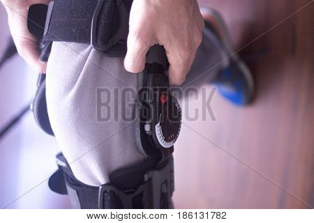 Injury Leg Brace Support