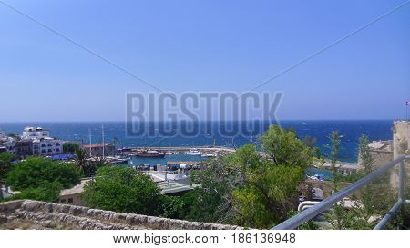 Magnificent View of Blue Sea and Sky