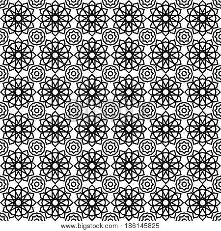 seamless islamic pattern and background vector illustration