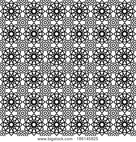 seamless islamic pattern and background vector illustration