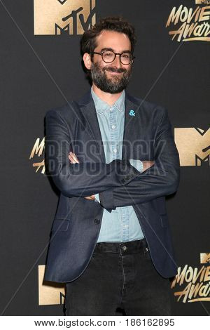 LOS ANGELES - MAY 7:  Jay Duplass at the MTV Movie and Television Awards on the Shrine Auditorium on May 7, 2017 in Los Angeles, CA