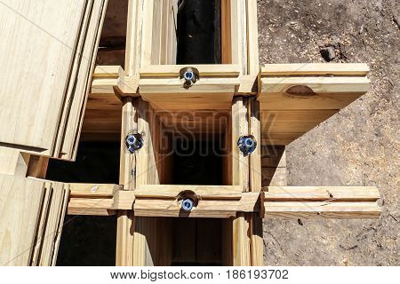 Building Of Wooden House