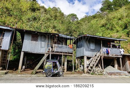Mountain Scenery In Banaue, Philippines