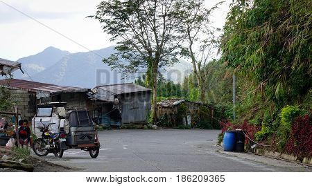 Mountain Village In Banaue, Ifugao, Philippines