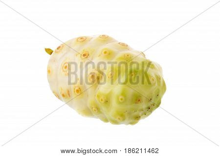 Exotic Fruit Noni On A White Background