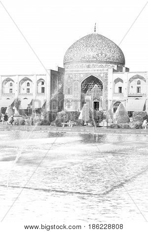 In Iran Old Square Mosque