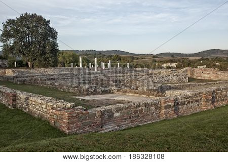 Felis Romuliana archaeological site from Roman times