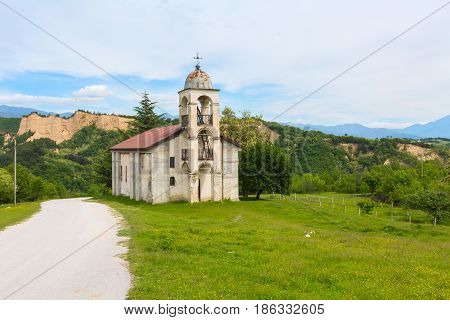 Church near Rozhen, Bulgaria near grave of Yane Sandanski